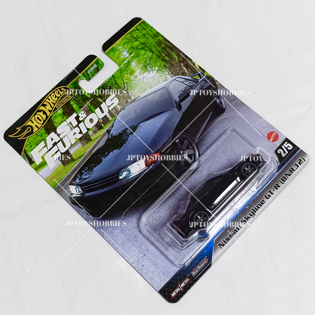 Hot Wheels Premium Fast & Furious Nissan Skyline GT-R (BNR32) 【HFF029】