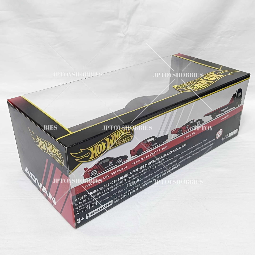 Hot Wheels Premium Diorama Collector Set ADVAN Racing Team, Skyline MR2, Porsche【HCS004】