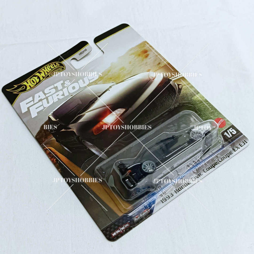 Hot Wheels Premium Fast & Furious 1993 Honda Civic Coupe EX EJ1【HFF037】