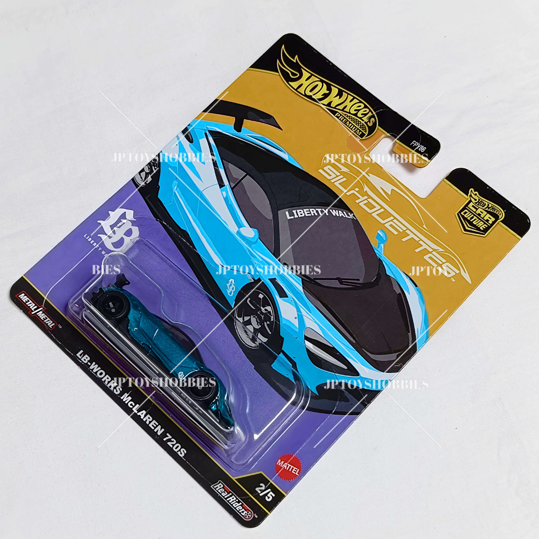 Hot Wheels Premium Car Culture Silhouettes Liberty Works McLaren 720S【HST001】