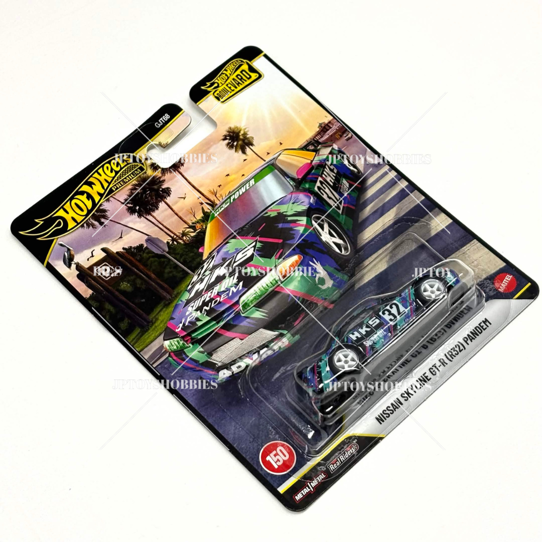 Hot Wheels Premium Boulevard Nissan Skyline GT-R (R32) Pandem【HBV065】
