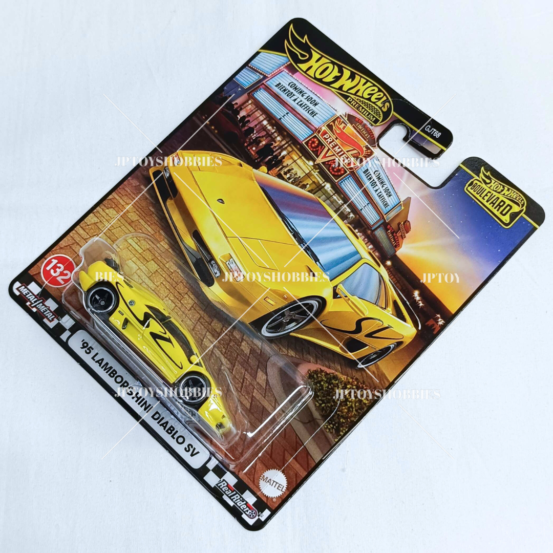 Hot Wheels Premium Boulevard'95 Lamborghini Diablo SV【HBV047】
