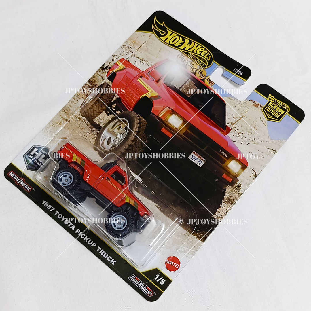 Hot Wheels Premium Car Culture Off Road 1987 Toyota Pickup Truck【HOR009】