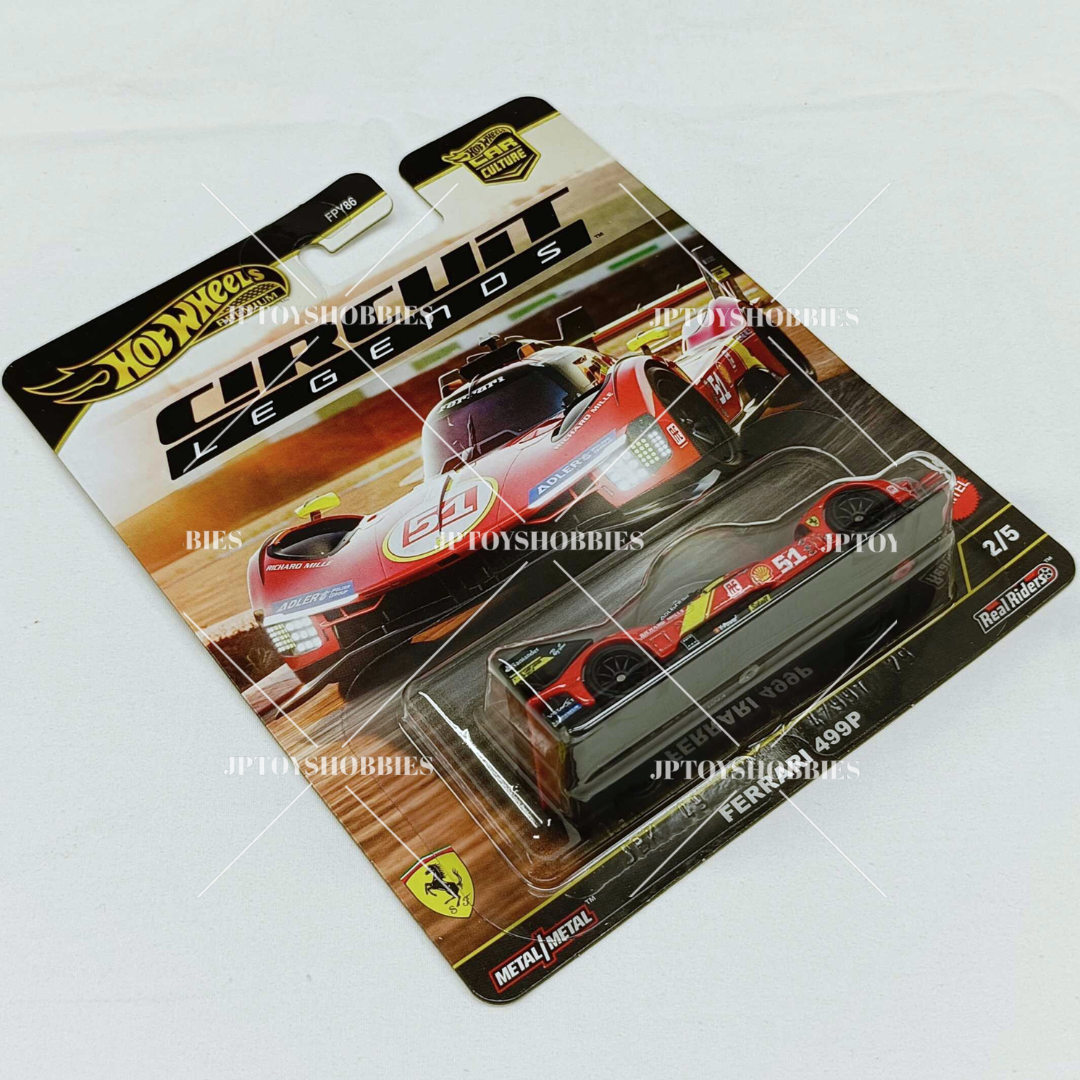Hot Wheels Premium Car Culture Circuit Legends Ferrari 499P【HCL002】