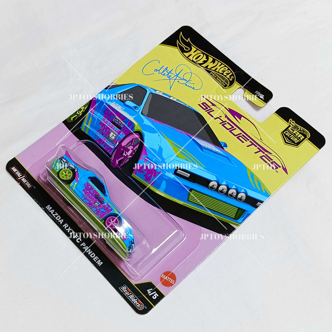 Hot Wheels Premium Car Culture Silhouettes Mazda RX-7 FC Pandem【HST004】