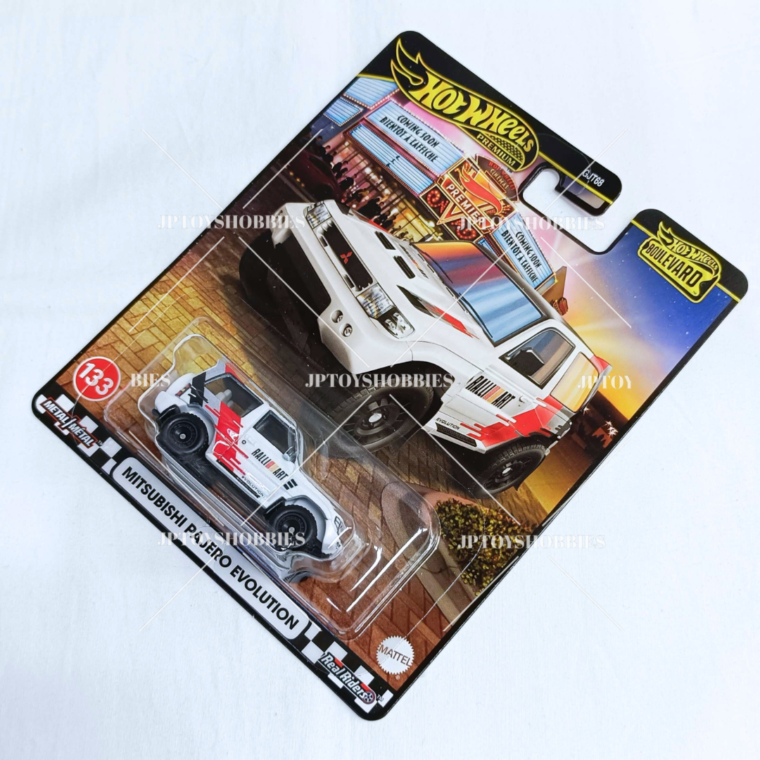 Hot Wheels Premium Boulevard Mitsubishi Pajero Evolution【HBV048】