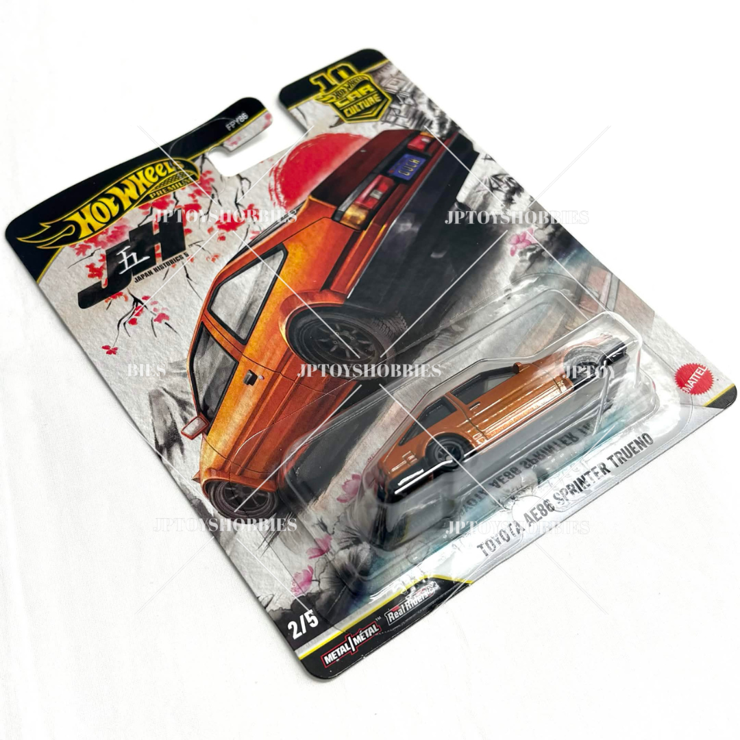 Hot Wheels Car Culture Japan Historics 5 Toyota AE86 Sprinter Trueno【HJH007】