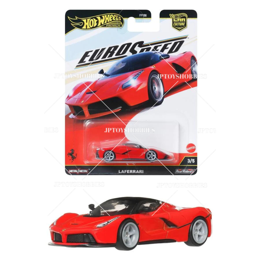 PSL 2025 Hot Wheels Premium Car Culture Euro speed LaFerrari【HES001】