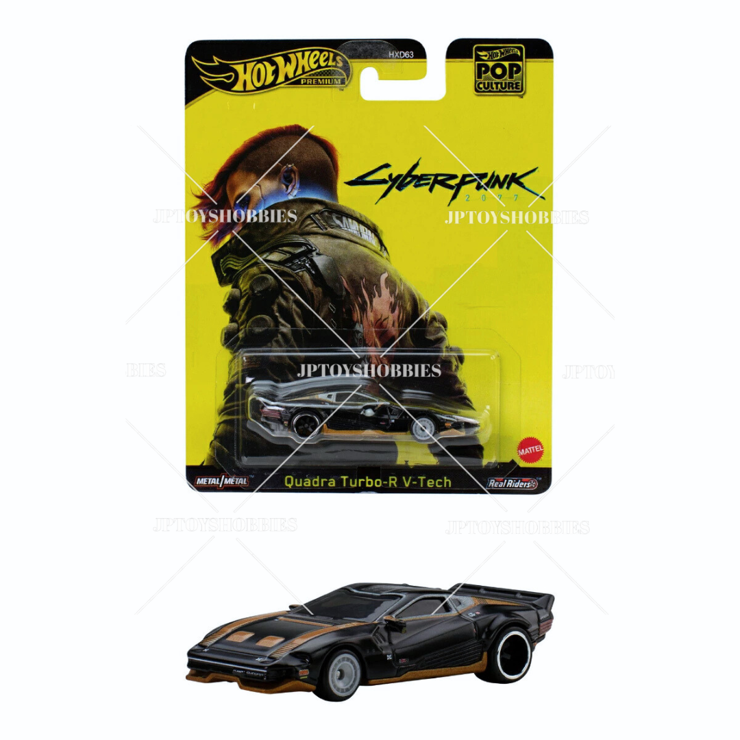 PSL 2025 Hot Wheels Premium Pop Culture Quadra Turbo-R V-Tech【HWZ050】