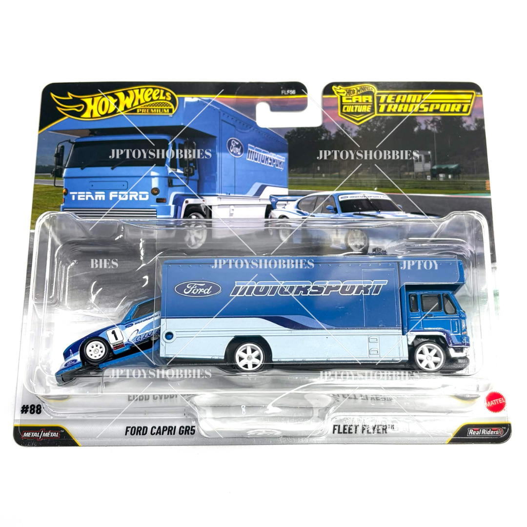 Hot Wheels Team Transport Mix J Set of 4【HTP011】