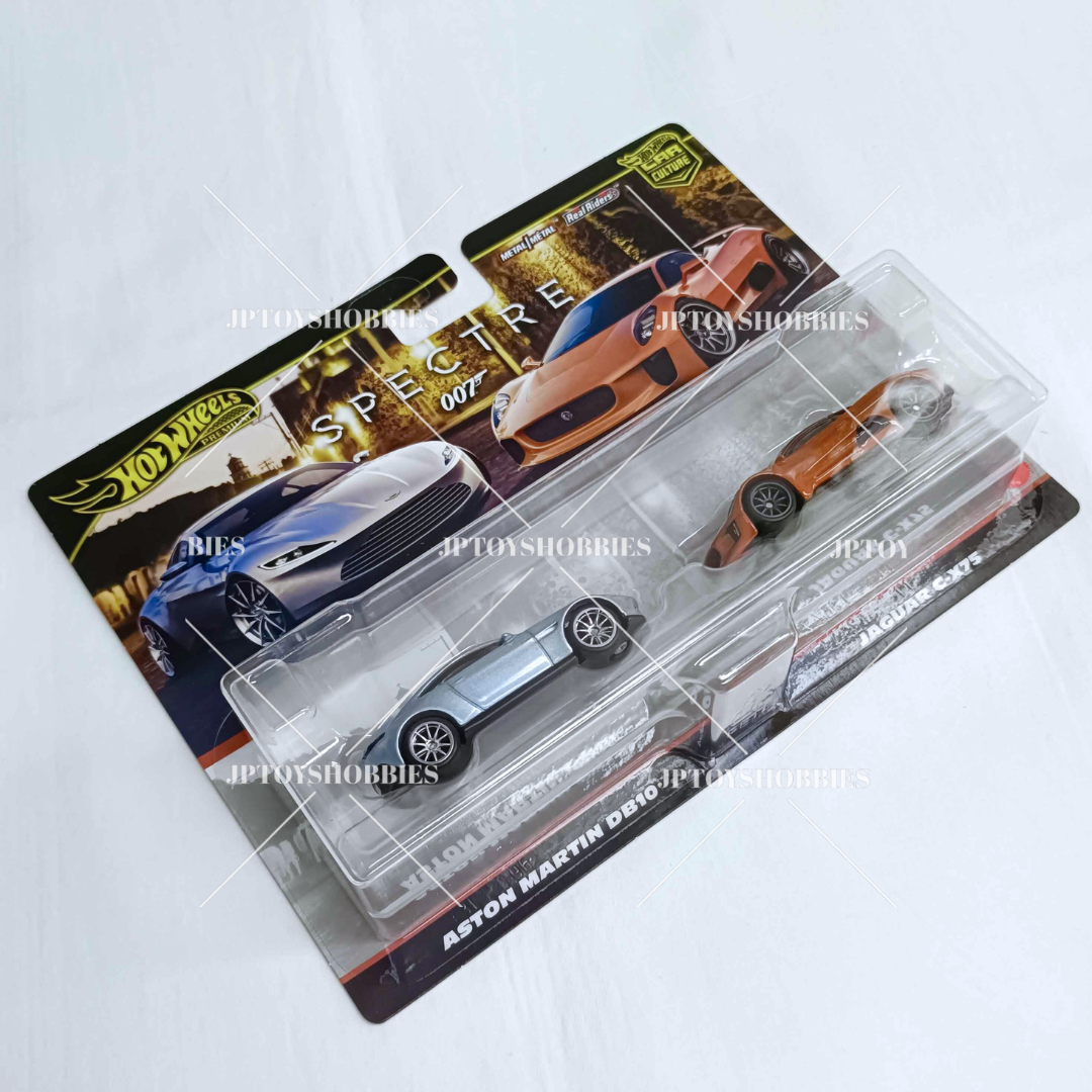 Hot Wheels Premium Car Culture 2 Pack Aston Martin DB10 / Jaguar C-X75【H2P028】