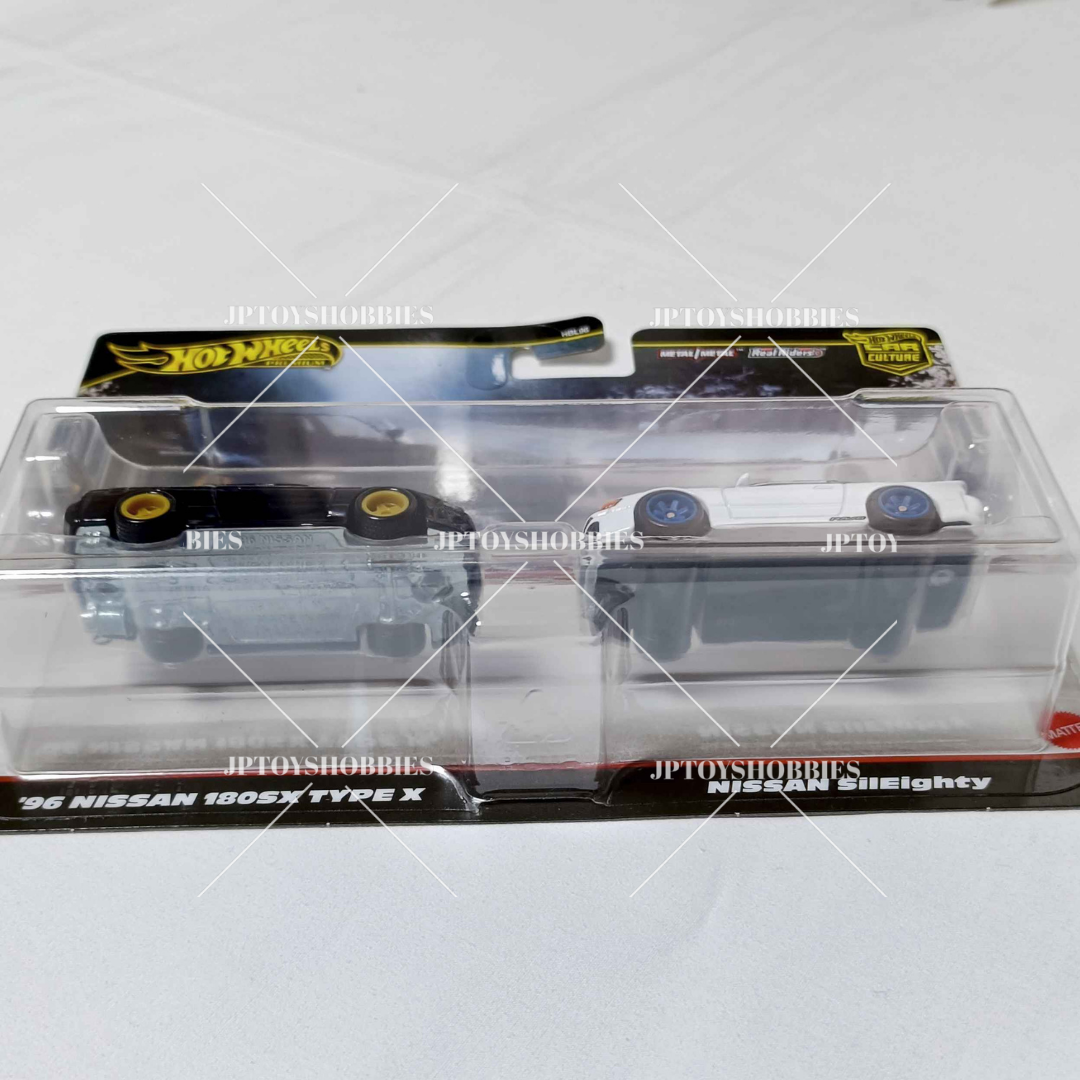 Hot Wheels 2 Pack '96 Nissan 180SX Type X / Nissan SilEighty【H2P020】