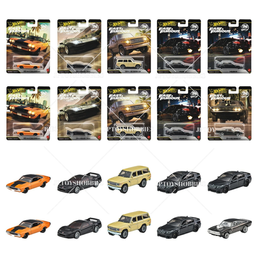 PRE-ORDER Hot Wheels Premium Fast & Furious Premium Assortment 25Th Anniversary【HWZ079】