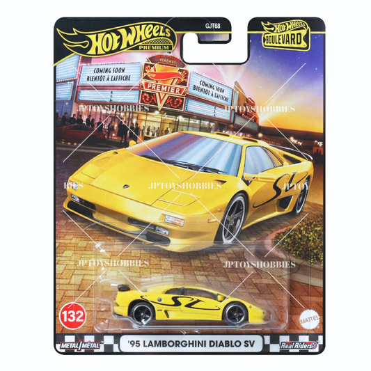 PSL 2025 Hot Wheels Premium Boulevard'95 Lamborghini Diablo SV【HBV047】