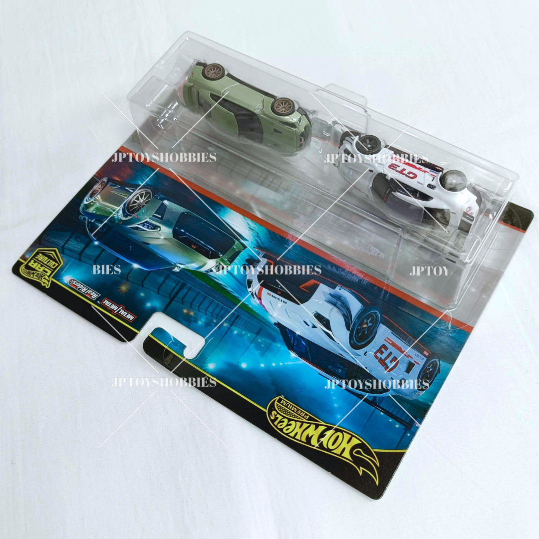 Hot Wheels Premium Car Culture 2 Pack Nissan GT-R NISMO GT3 / Nissan GT-R (R35)【H2P030】