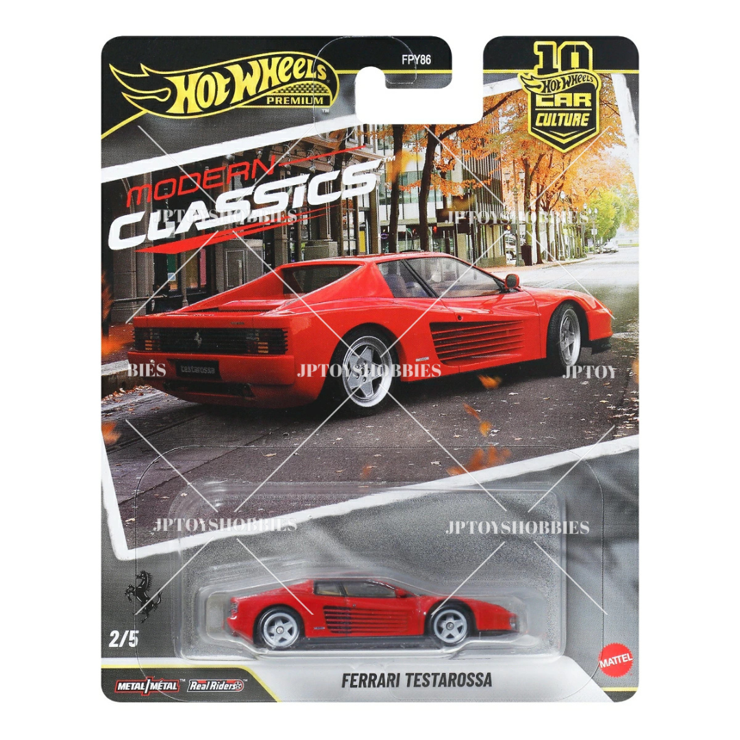 PRE-ORDER Hot Wheels Premium Car Culture Modern Classics Ferrari Testarossa【HMC007】
