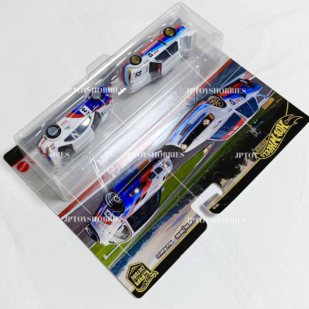 Hot Wheels Premium Car Culture 2 Pack BMW 320 Group 5 / 2001 BMW M3 GTR【H2P022】