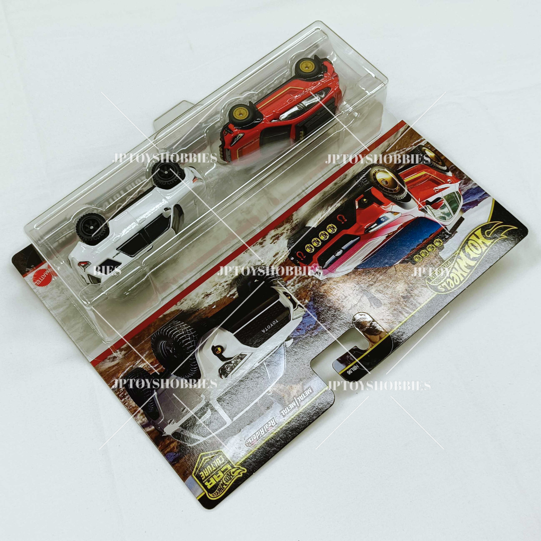 Hot Wheels Premium Car Culture 2 Pack Subaru Crosstrek / 2018 Toyota 4Runner【H2P026】
