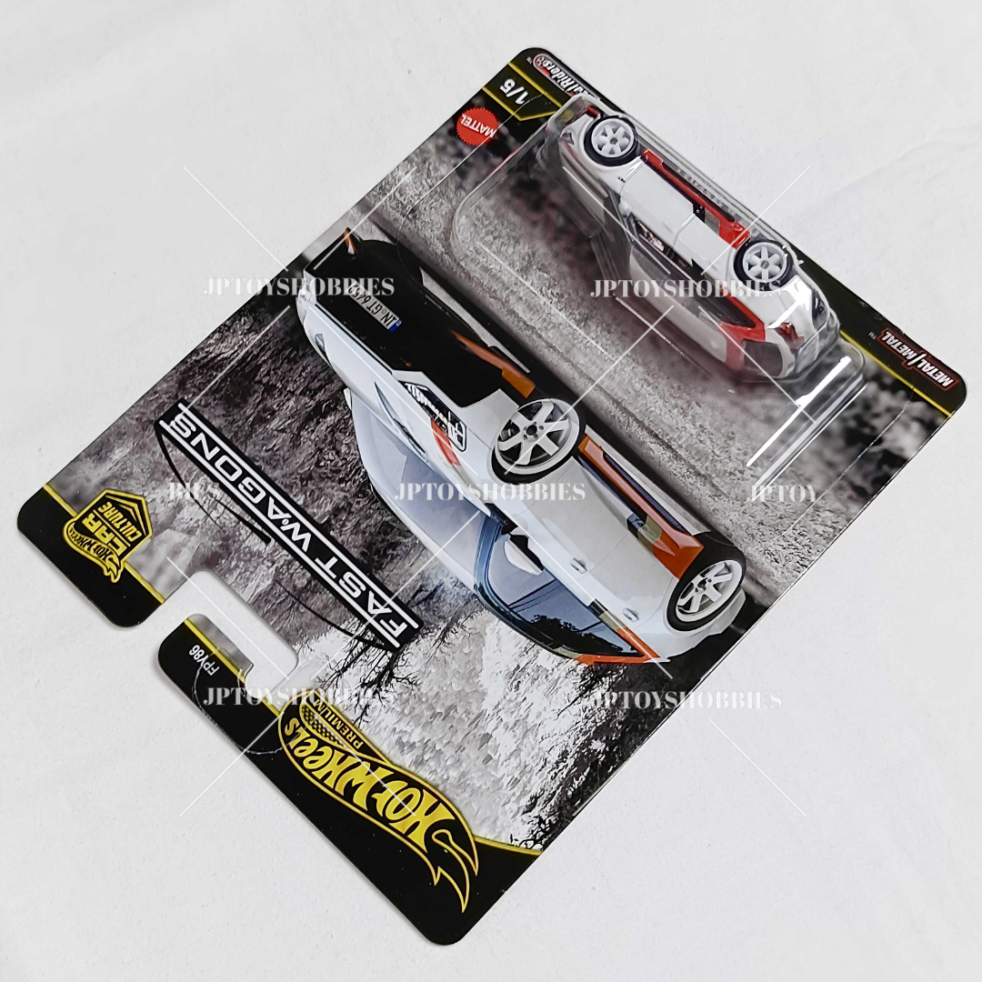 Hot Wheels Premium Car Culture Fast Wagons Audi RS 6 Avant【HFW001】
