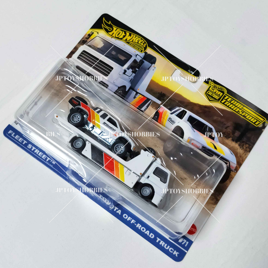Hot Wheels Team Transport Mix D Set of 4【HTP006】