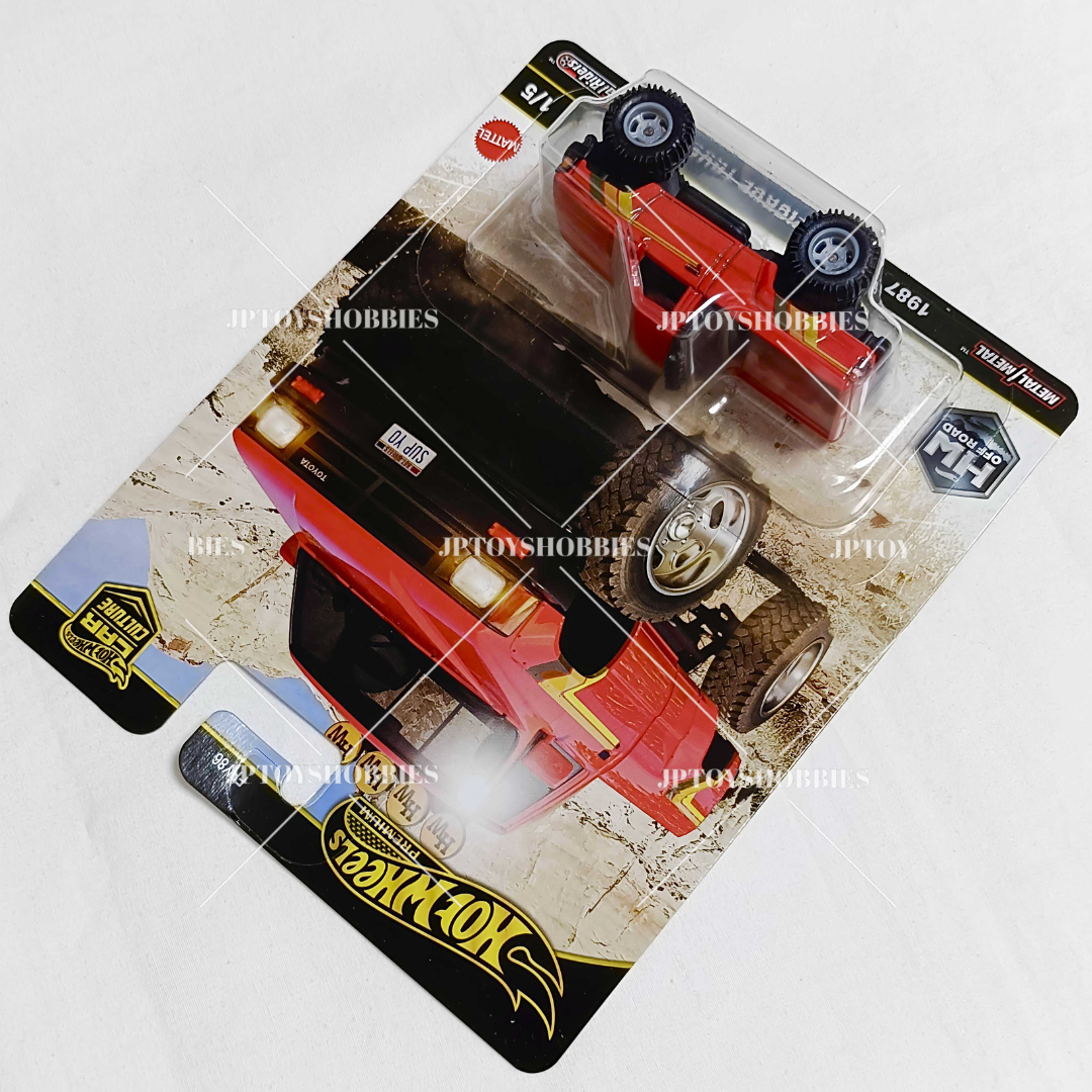 Hot Wheels Premium Car Culture Off Road 1987 Toyota Pickup Truck【HOR009】