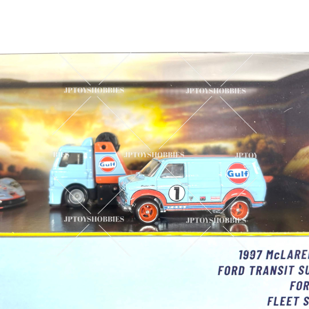 Hot Wheels Premium Diorama Collector Set Assortment – Le Mans Race Gulf Set【HCS008】