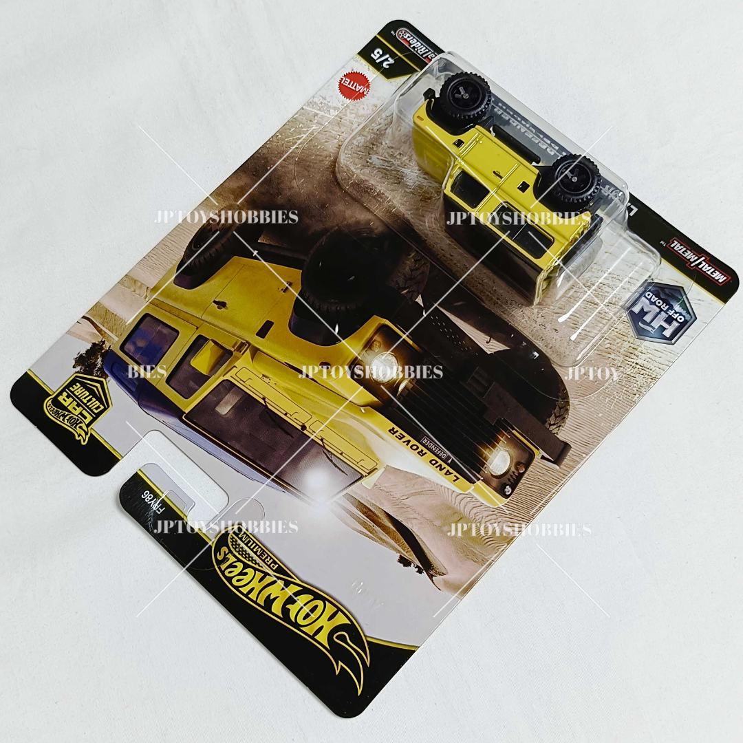 Hot Wheels Premium Car Culture Off Road Land Rover Defender 90【HOR010】