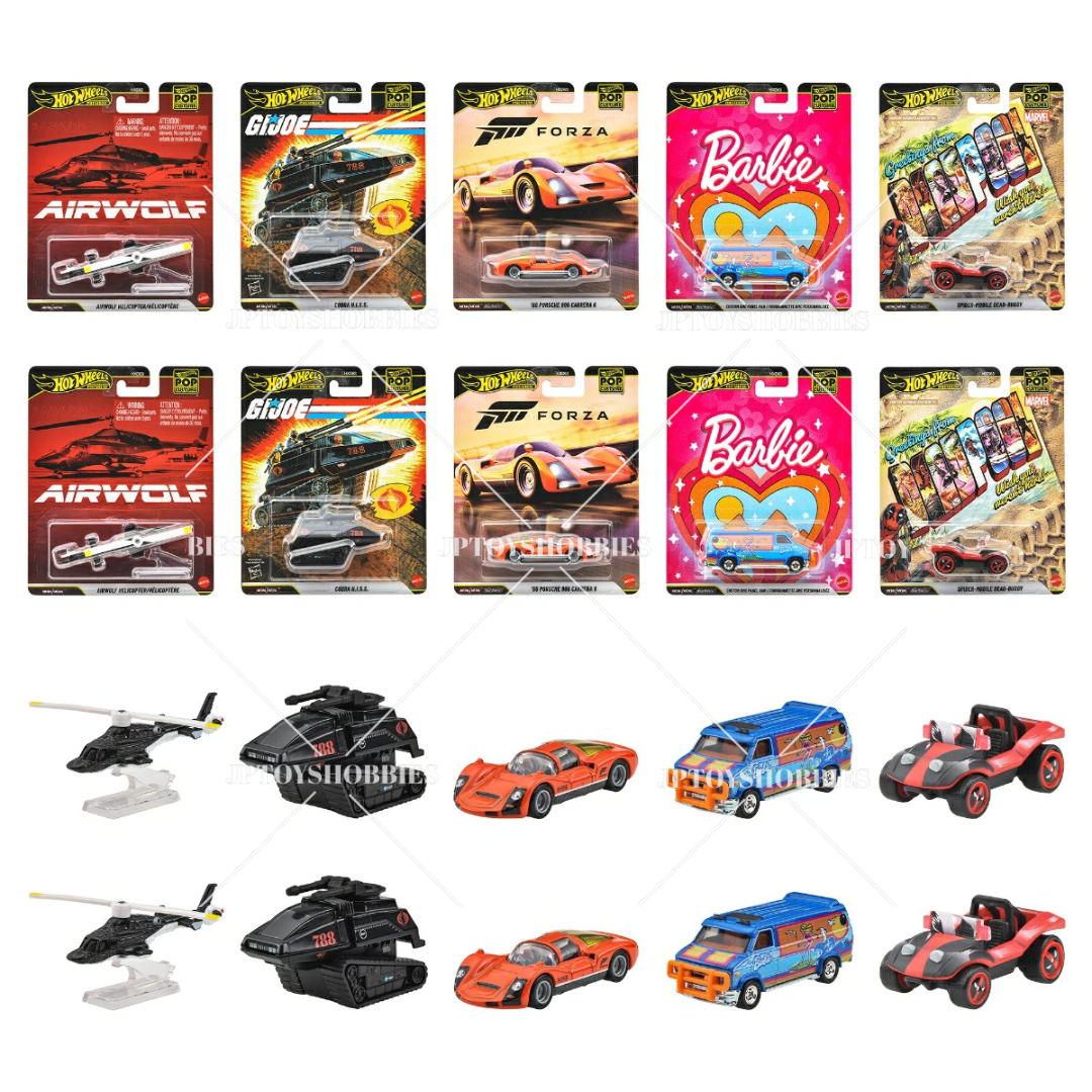 Hot Wheels Premium Pop Culture Assortment set of 10【HWZ068】