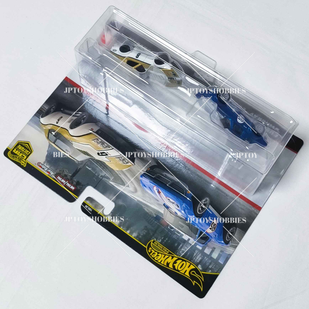 Hot Wheels Premium 2 Pack Custom Corvette Stingray Coupe 69 Copo Corvette【H2P015】
