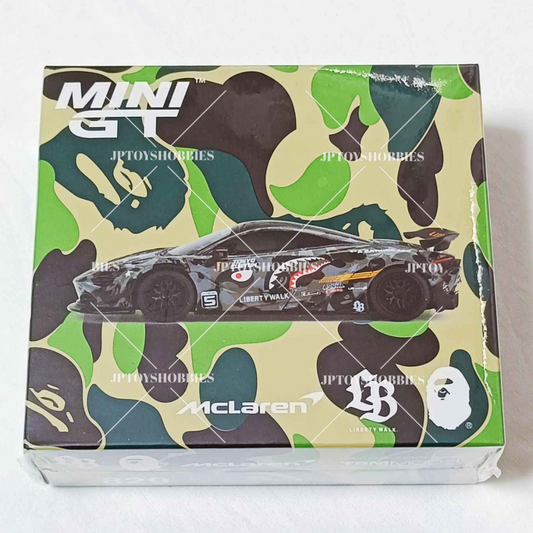 MINI GT × BAPE × LBWK McLaren 720S LB Works【MGL003】