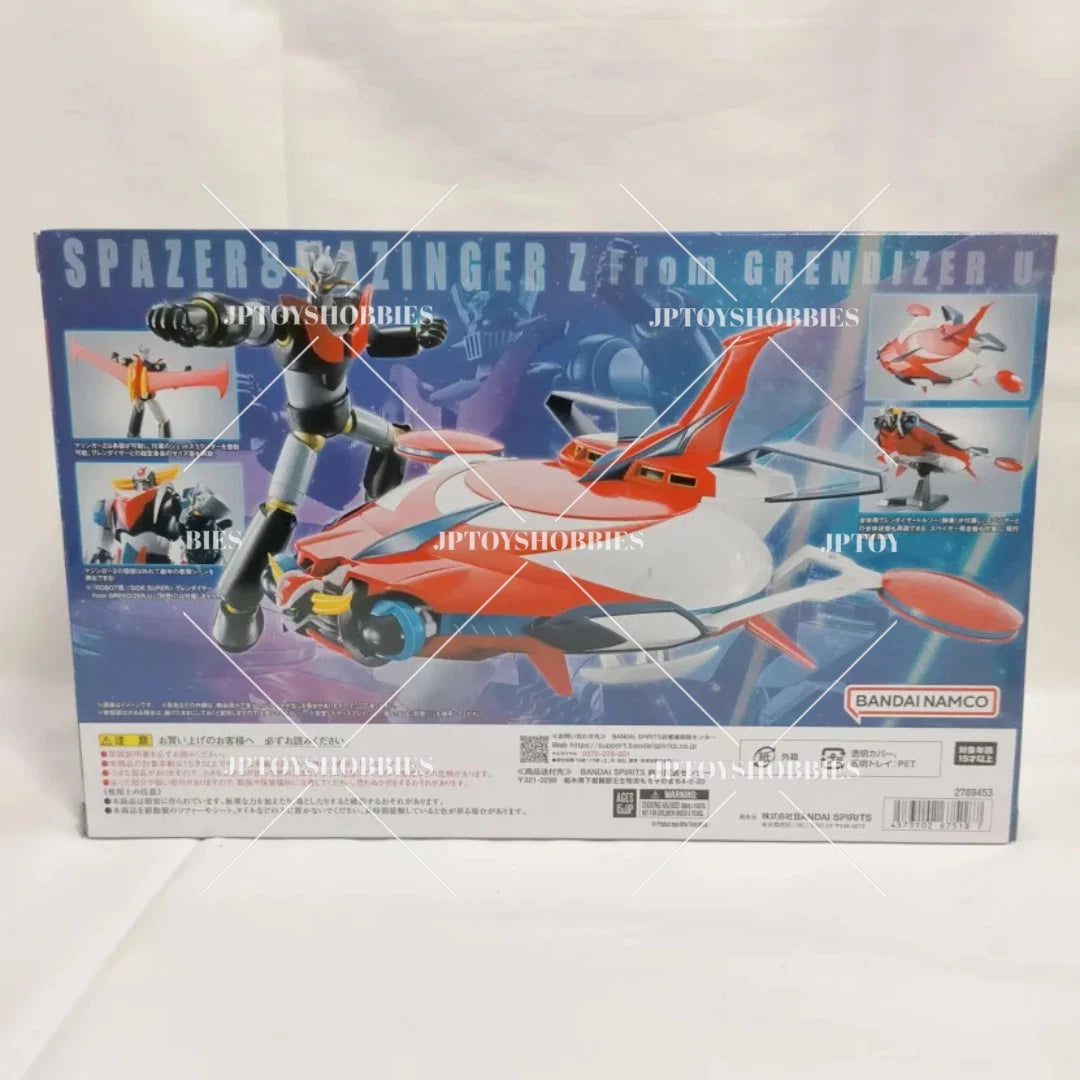 ROBOT Spirits SIDE SUPER Spazer & Mazinger Z From GRENDIZER U BANDAI