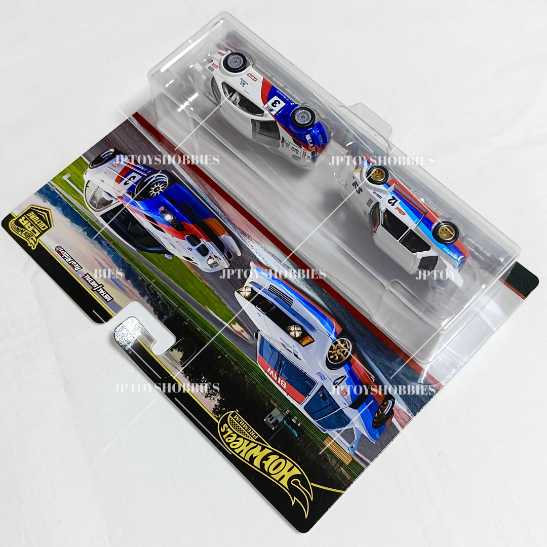 Hot Wheels Premium Car Culture 2 Pack BMW 320 Group 5 / 2001 BMW M3 GTR【H2P022】