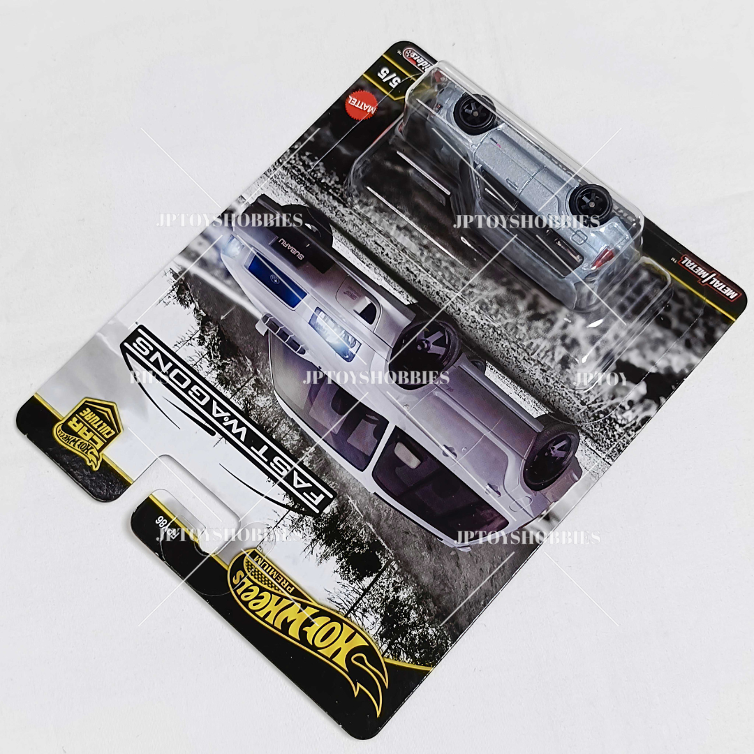 Hot Wheels Car Culture Fast Wagons Subaru Forester STI【HFW002】