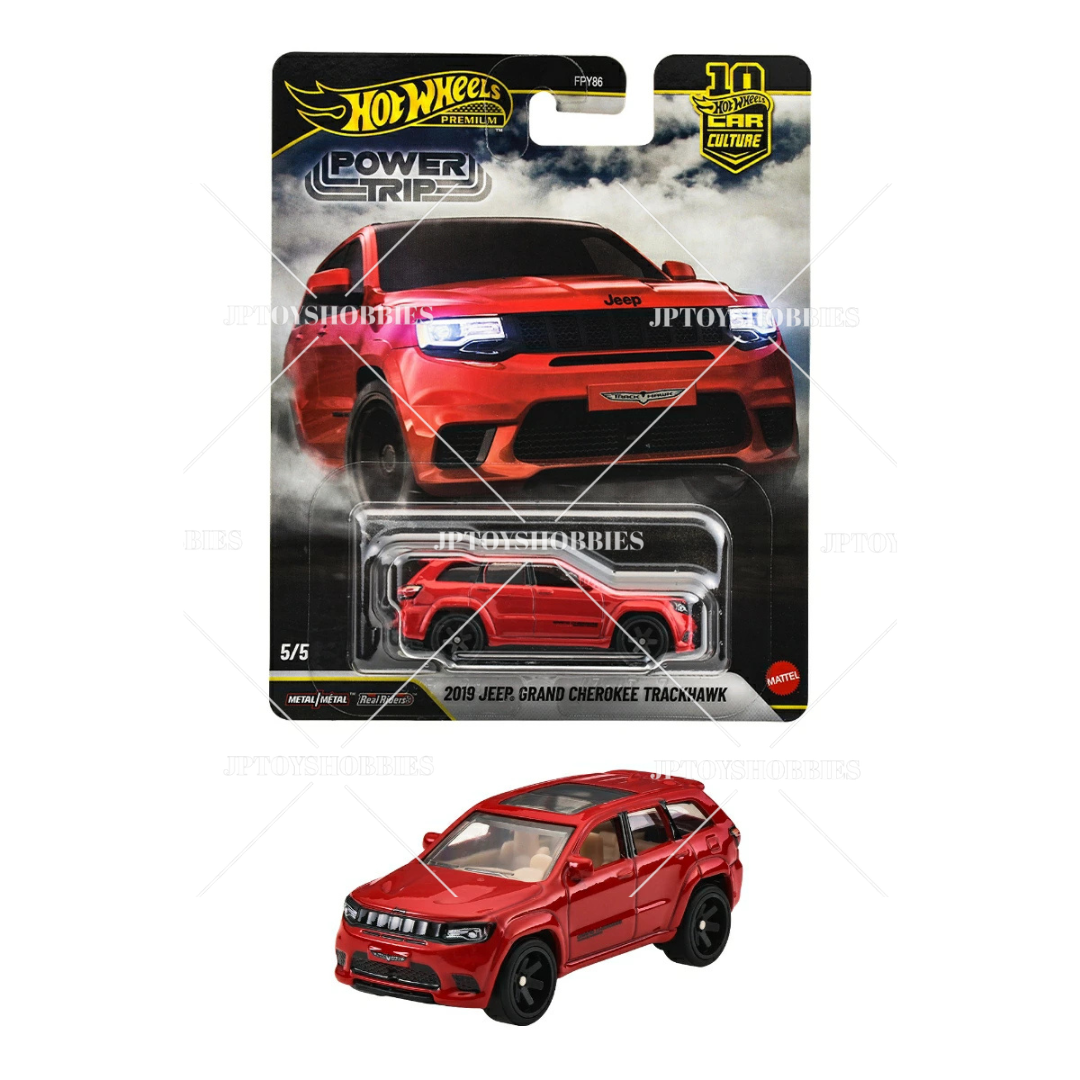 Hot Wheels Premium Car Culture Power Trip 2019 Jeep Grand Cherokee Trackhawk【HPT002】