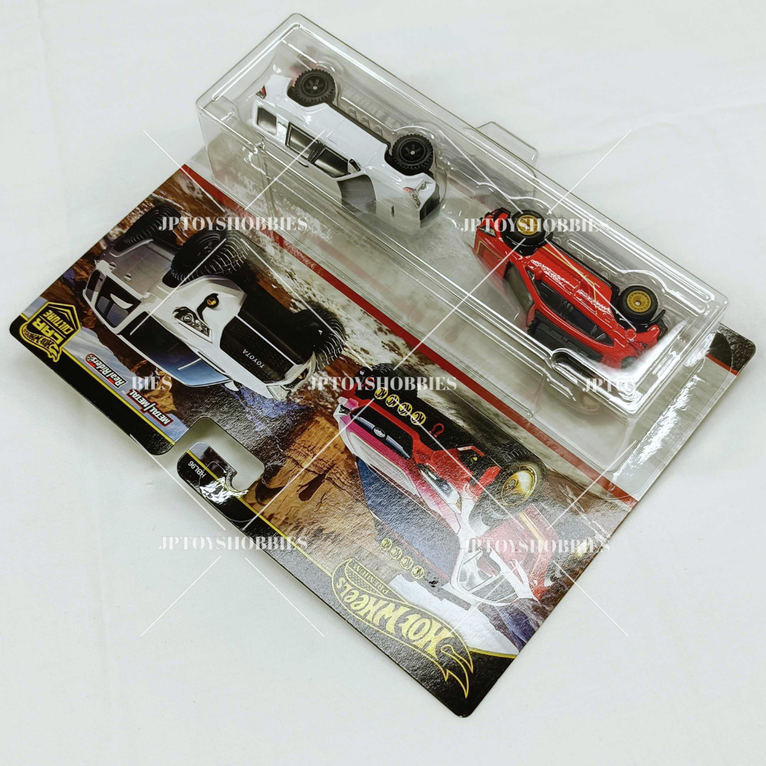 Hot Wheels Premium Car Culture 2 Pack Subaru Crosstrek / 2018 Toyota 4Runner【H2P026】