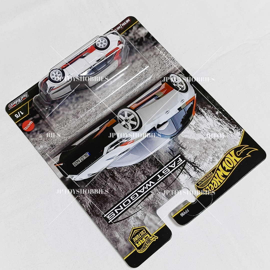 Hot Wheels Premium Car Culture Fast Wagons Audi RS 6 Avant【HFW001】