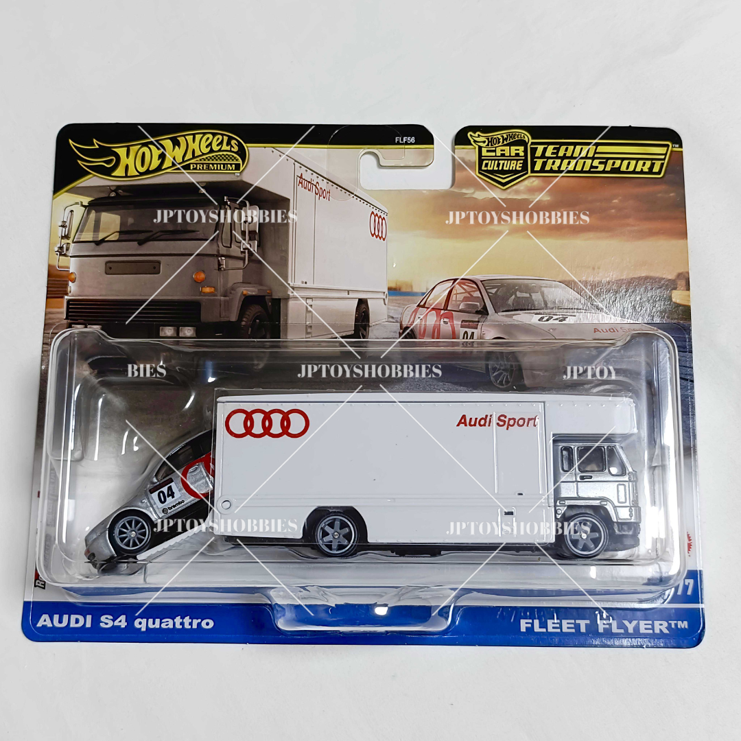 Hot Wheels Team Transport Mix F Set of 4【HTP008】