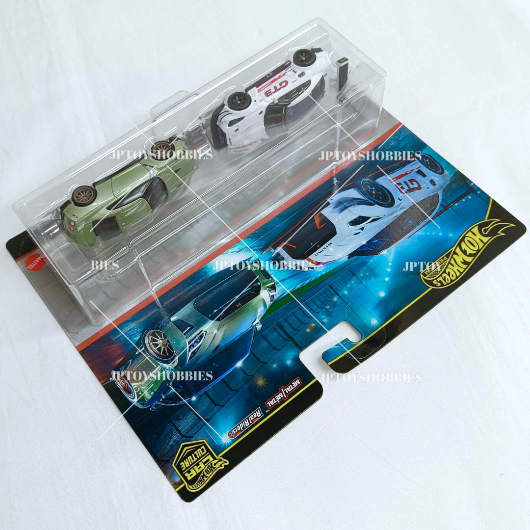 Hot Wheels Premium Car Culture 2 Pack Nissan GT-R NISMO GT3 / Nissan GT-R (R35)【H2P030】