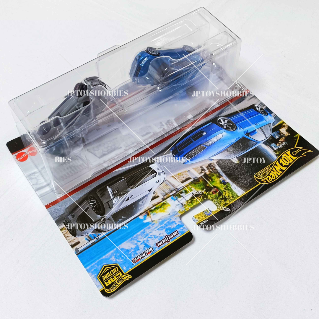 Hot Wheels Premium 2 Pack Audi S4 Quattro Audi R8 LMS【H2P017】