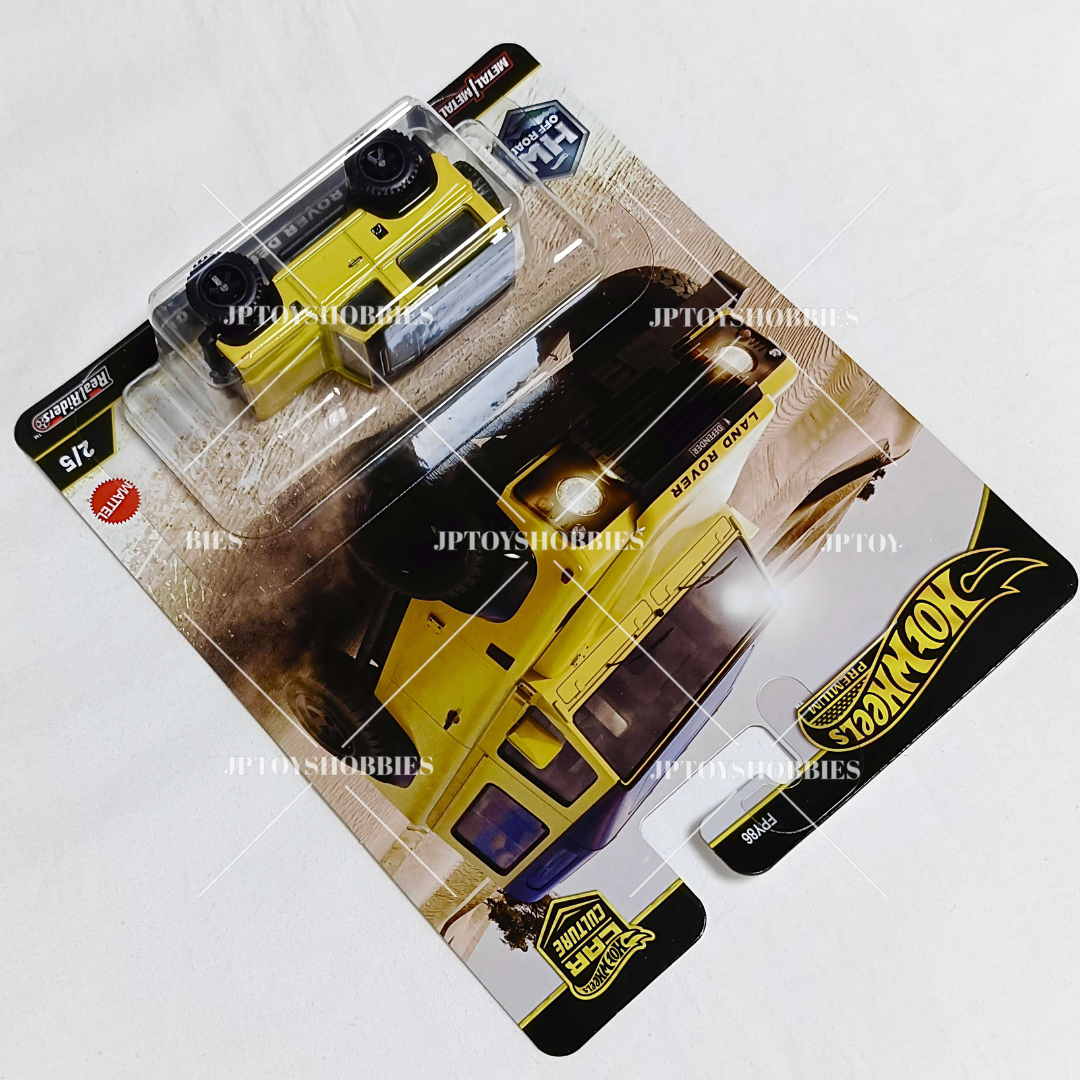 Hot Wheels Premium Car Culture Off Road Land Rover Defender 90【HOR010】