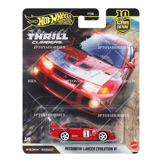 Hot Wheels Car Culture Thrill Climbers Mitsubishi Lancer Evolution VI【HTC002】
