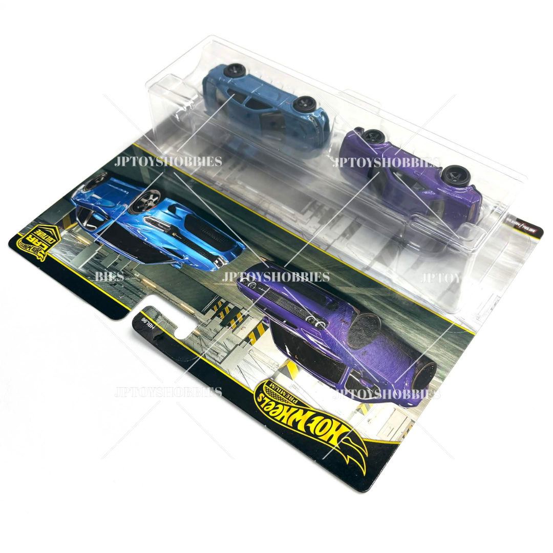 Hot Wheels 2 Pack 18 Dodge Challenger SRT Demon 15 Dodge Charger SRT【H2P032】