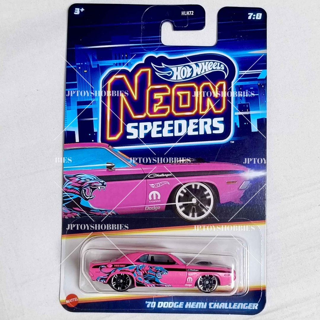 Hot Wheels Neon Speeders Assortment【HWZ020】
