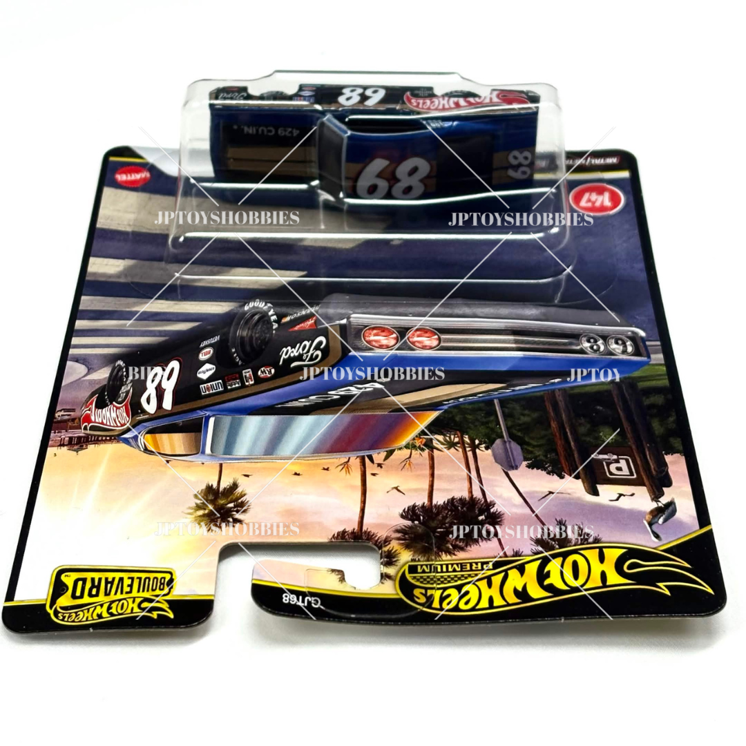 Hot Wheels Premium Boulevard '69 Ford Torino Talladega【HBV062】