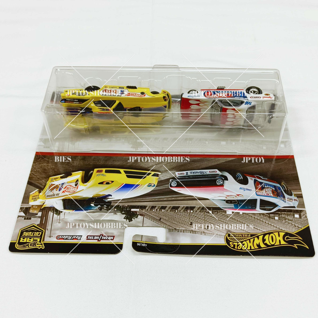 Hot Wheels Premium Car Culture 2 Pack '72 Plymouth Cuda FC /Rob 'N Pinks【H2P025】
