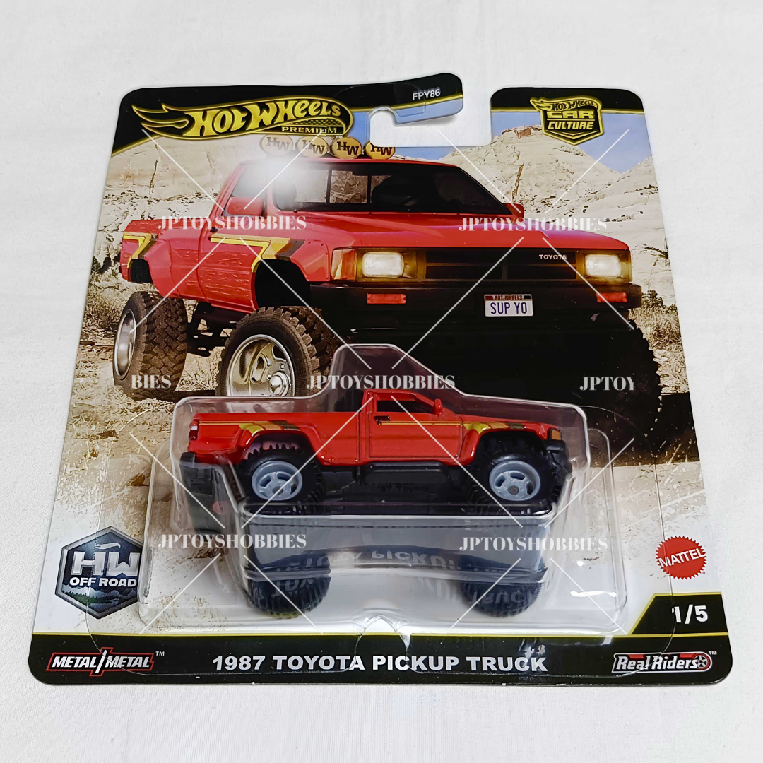 Hot Wheels Premium Car Culture Off Road 1987 Toyota Pickup Truck【HOR009】