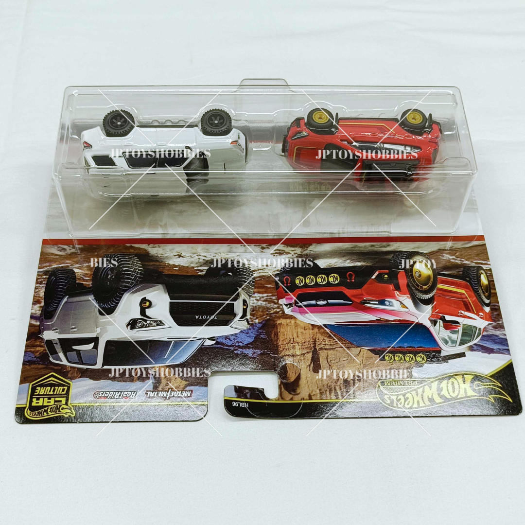 Hot Wheels Premium Car Culture 2 Pack Subaru Crosstrek / 2018 Toyota 4Runner【H2P026】