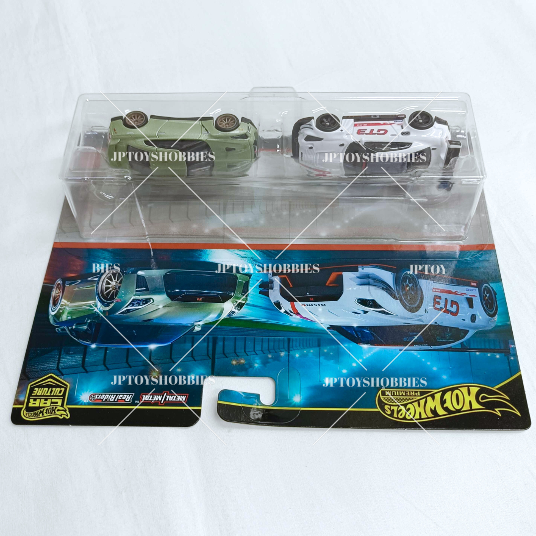 Hot Wheels Premium Car Culture 2 Pack Nissan GT-R NISMO GT3 / Nissan GT-R (R35)【H2P030】
