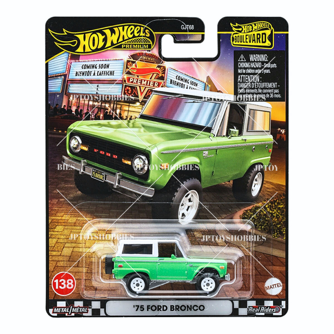 PSL 2025 Hot Wheels Premium Boulevard '75 Ford Bronco【HBV053】