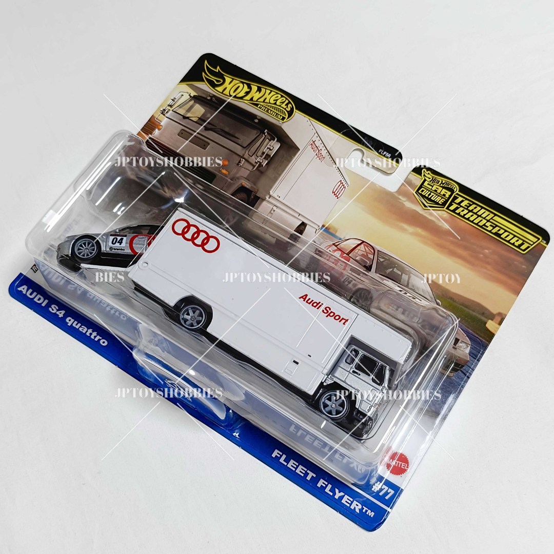 Hot Wheels Team Transport Mix F Set of 4【HTP008】